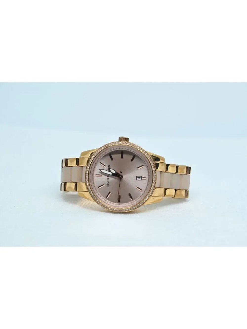Michael Kors MK6349 Ritz Rose Gold Tone dial Women's Quartz Watch 37mm